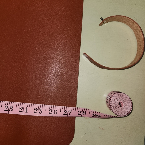 Brown Leather Desk Mat - Picture 4 of 4